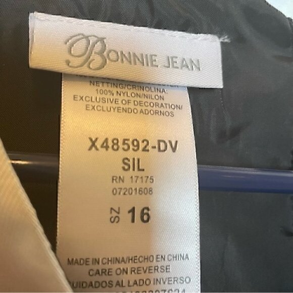 Bonnie jean size 16 girls formal dress - Picture 6 of 7